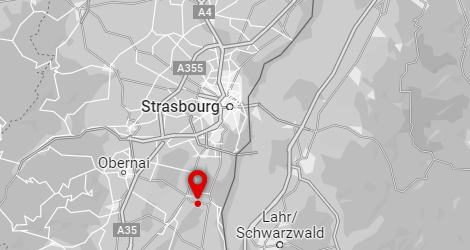 carte Camping erstein