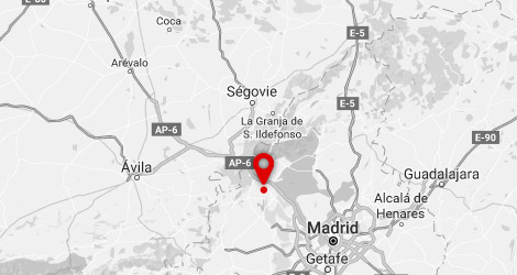 carte Camping escorial