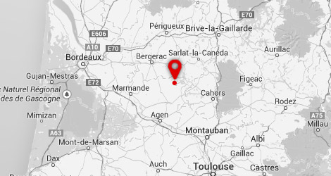 carte Camping moulinal