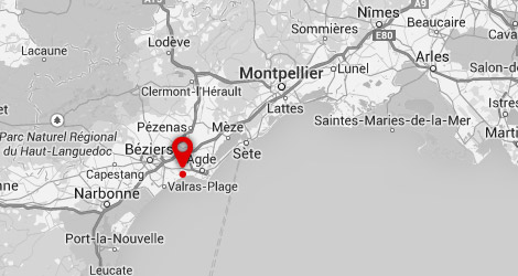 carte Camping ondines