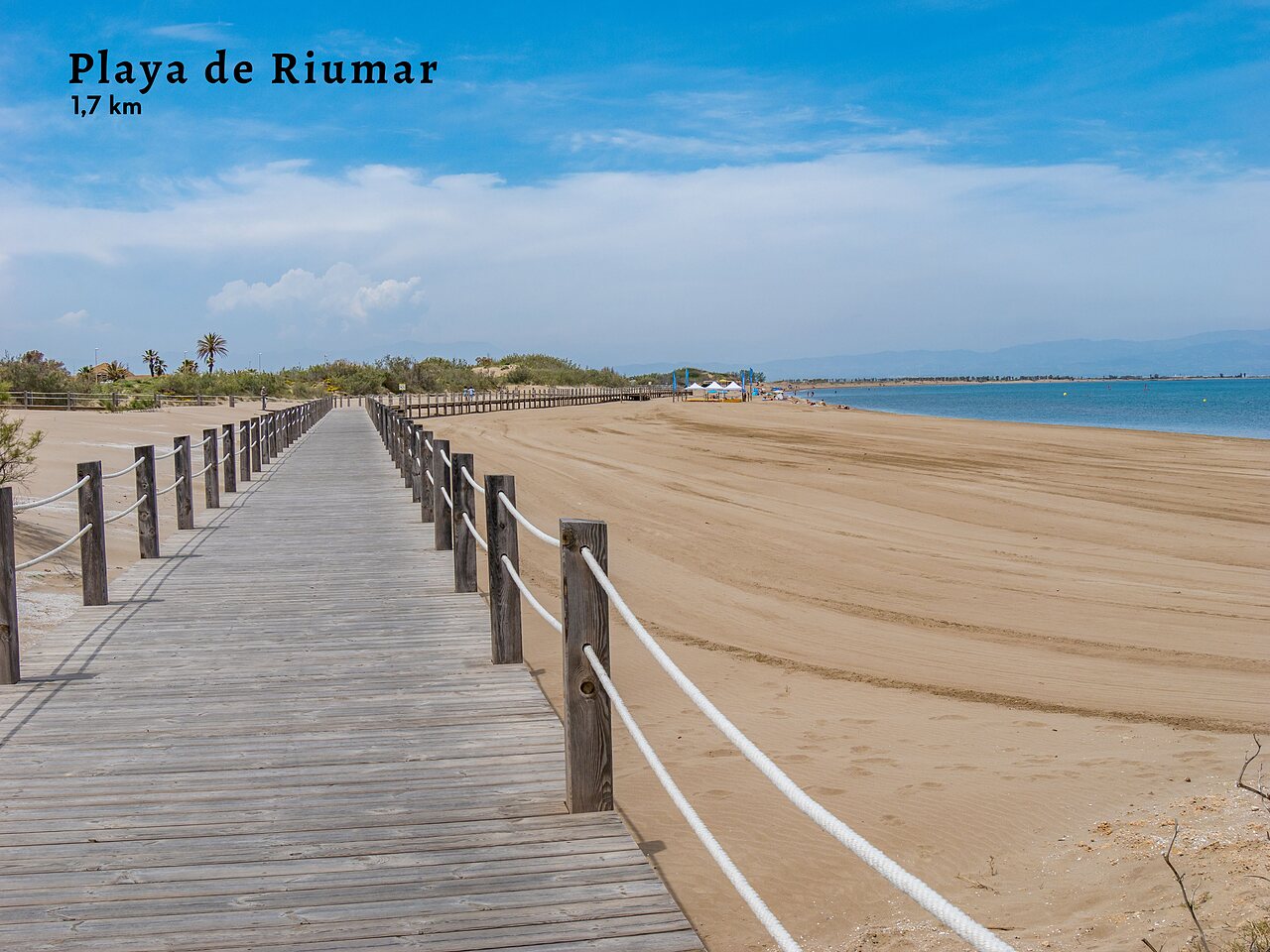 Playa de Riumar, une magnifique plage de sable fin � Deltebre, Tarragone.