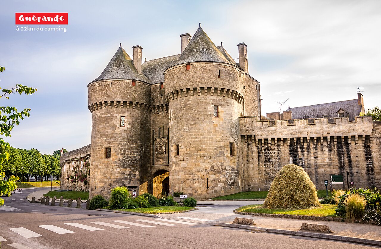 Remparts m�di�vaux de Gu�rande, ville historique � visiter en Loire-Atlantique.