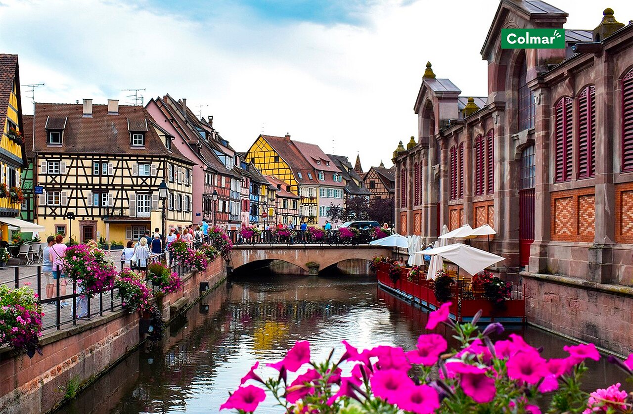 La Petite Venise de Colmar, un lieu charmant � visiter pr�s du camping.