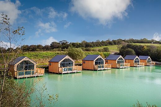 Camping Clawford Lakes, Angleterre du Sud-Ouest