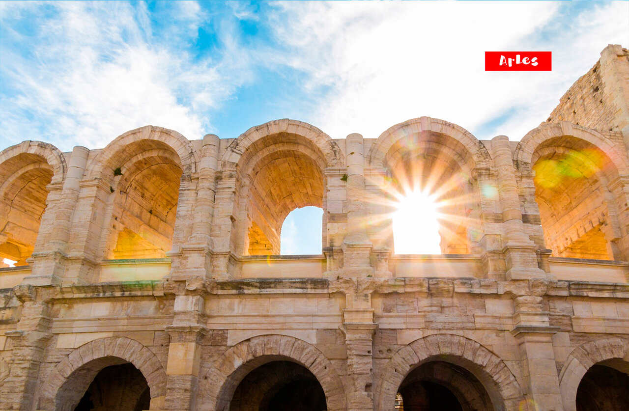 Ar�nes romaines d'Arles, monument historique antique � d�couvrir en Provence.