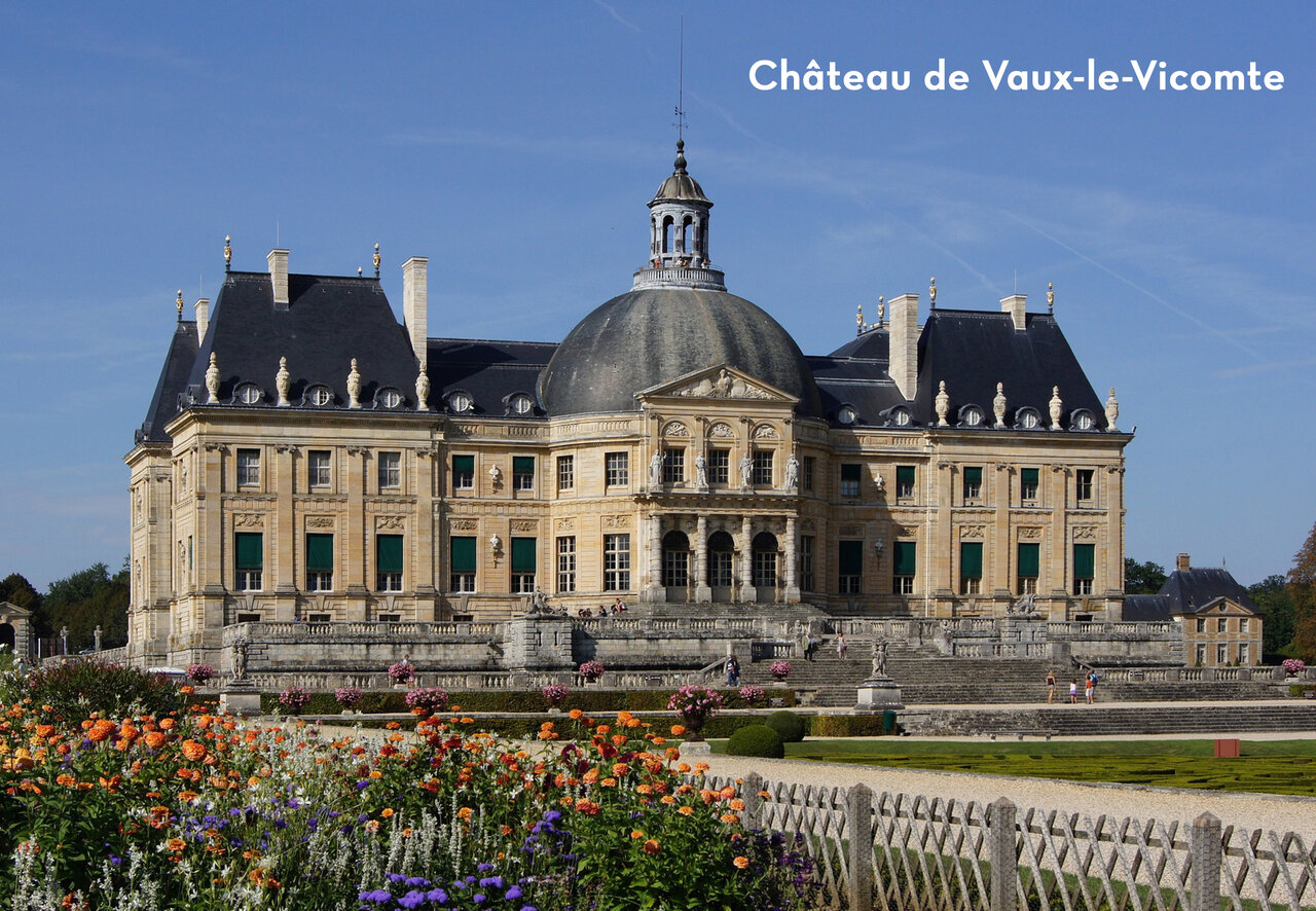 Ch�teau de Vaux-le-Vicomte, stunning historic monument to visit near the campsite.