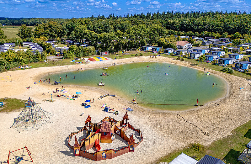 Jeu Carabouille - Plage de sable, �tang de baignade, jeux au camping CAPFUN De Fruithof � Klijndijk.