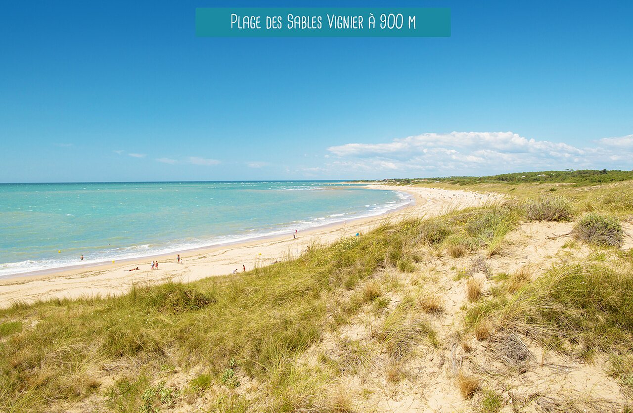 Plage des Sables Vignier, une belle plage de sable fin � Ol�ron.