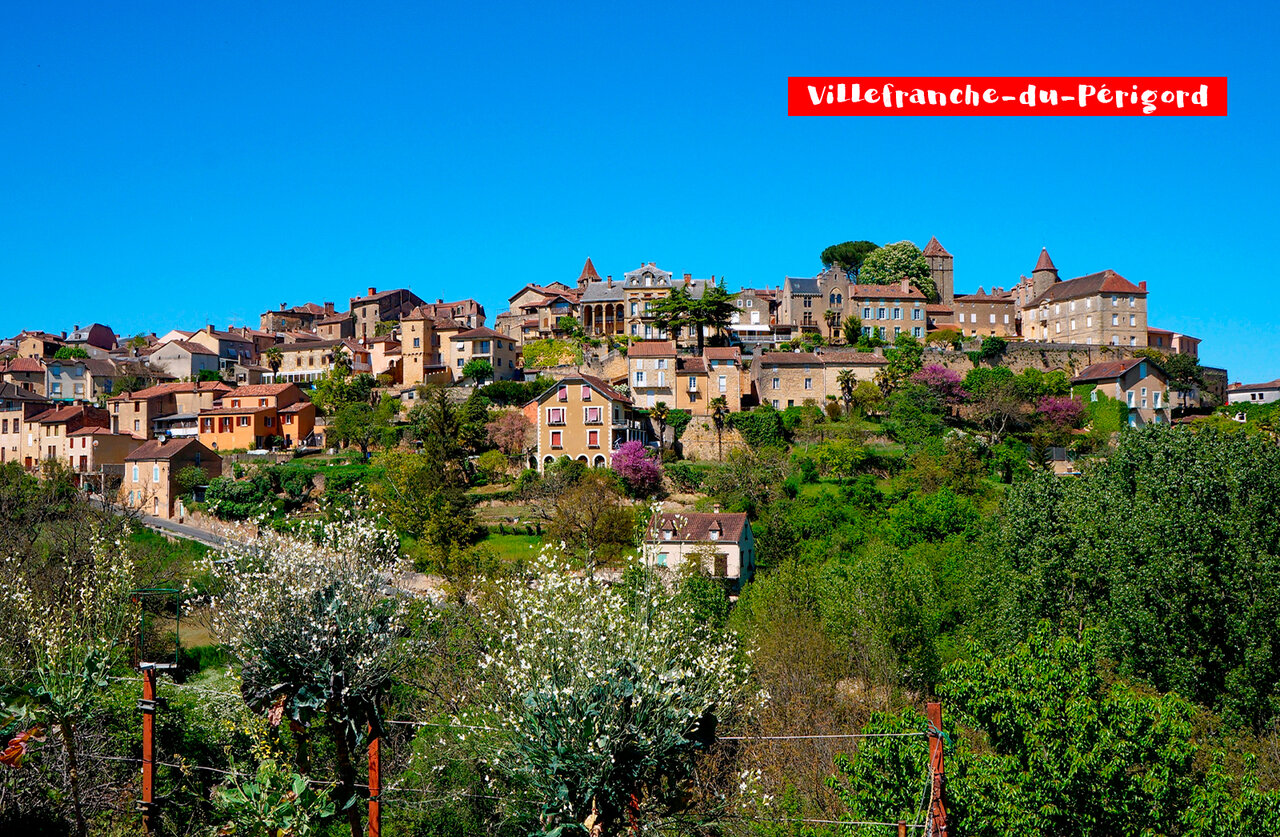 Village m�di�val de Villefranche-du-P�rigord, un lieu � visiter pr�s du camping.