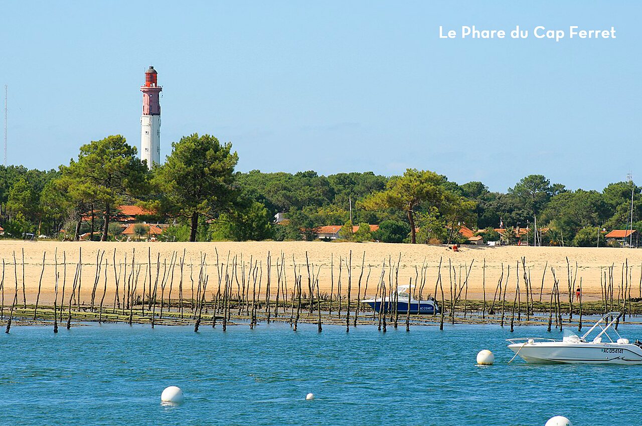 Le Phare du Cap Ferret, un monument historique � d�couvrir en Gironde.