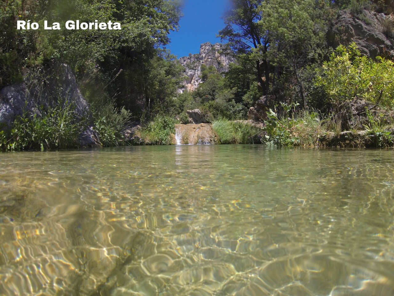 R�o La Glorieta, un lieu naturel � visiter pr�s de Vilanova de Prades.