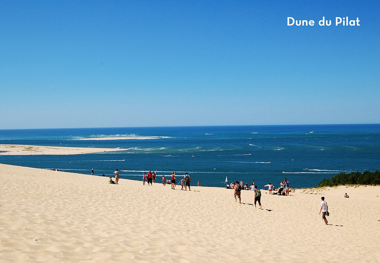 Dune du Pilat, site naturel embl�matique pr�s d'Arcachon, Gironde � visiter.