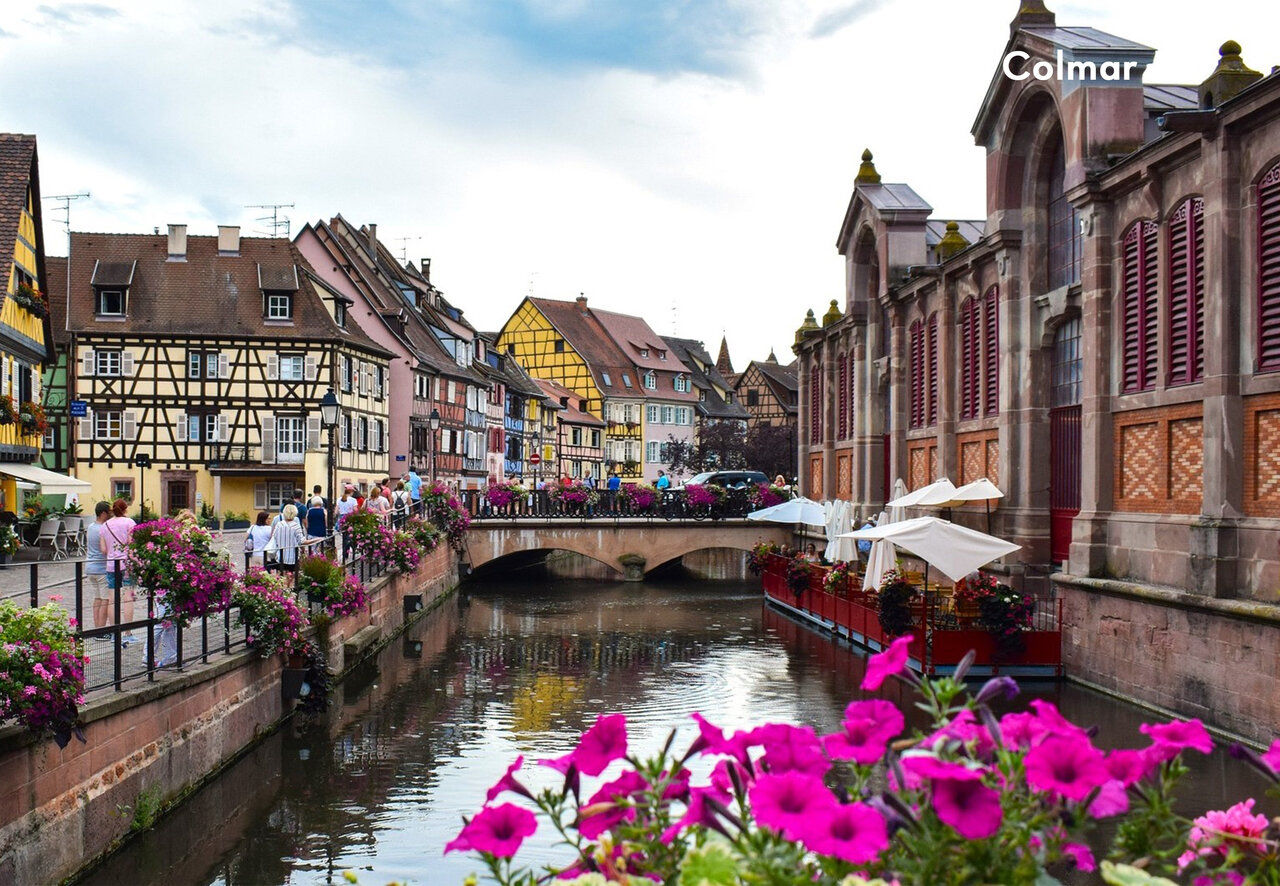 Quartier de la Petite Venise � Colmar, une ville � visiter en Alsace.