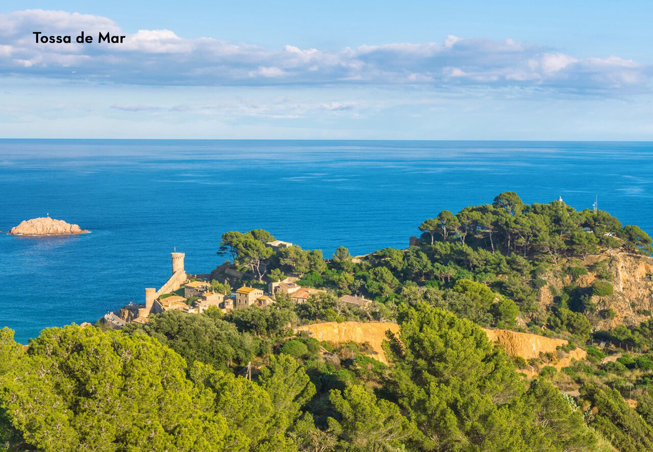 Ville m�di�vale de Tossa de Mar, Costa Brava, un lieu � visiter.