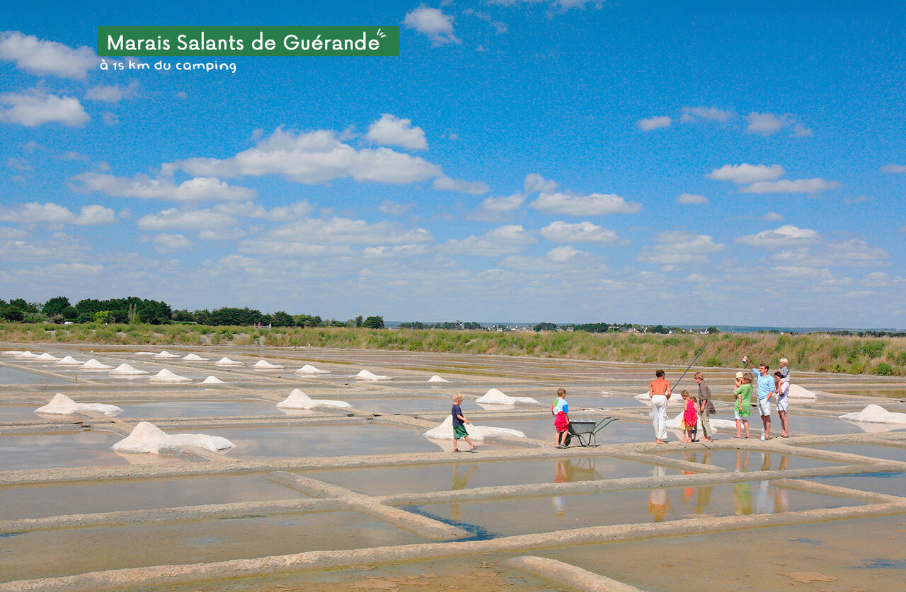 Marais Salants de Gu�rande, d�couverte en famille, activit� touristique pr�s de Pornichet.