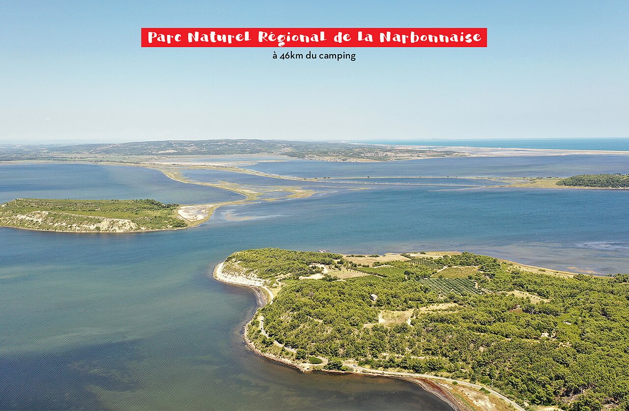 Parc Naturel R�gional de la Narbonnaise, lagunes et littoral m�diterran�en � visiter.